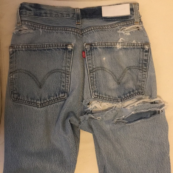 Re/Done Ass Rip Jean - Picture 5 of 7